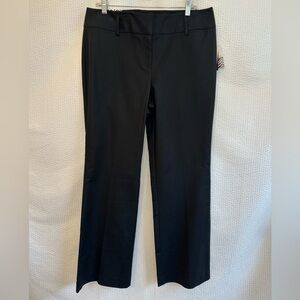 DANA BUCHMAN Signature Black Bootcut Trouser Pants Size 14 Stretch NWT Workwear